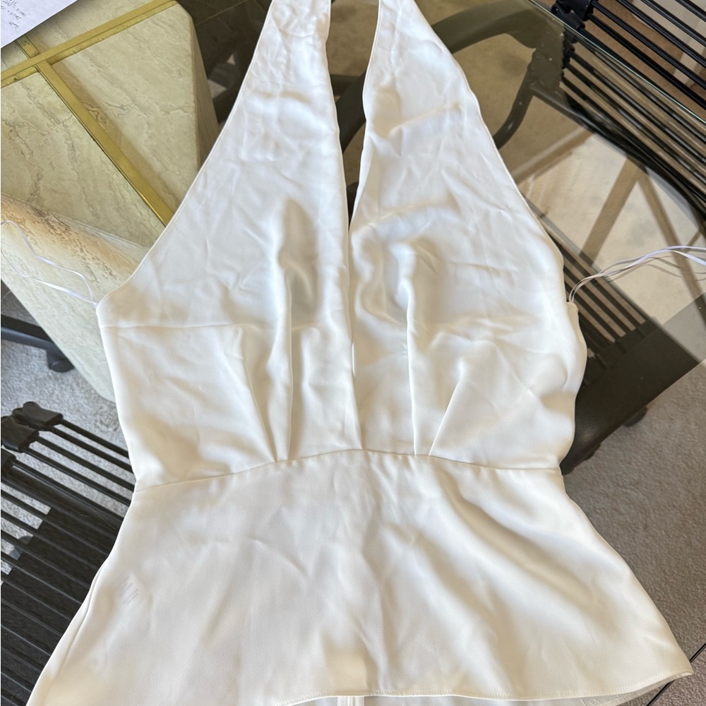 Amanda Uprichard Classic White Top